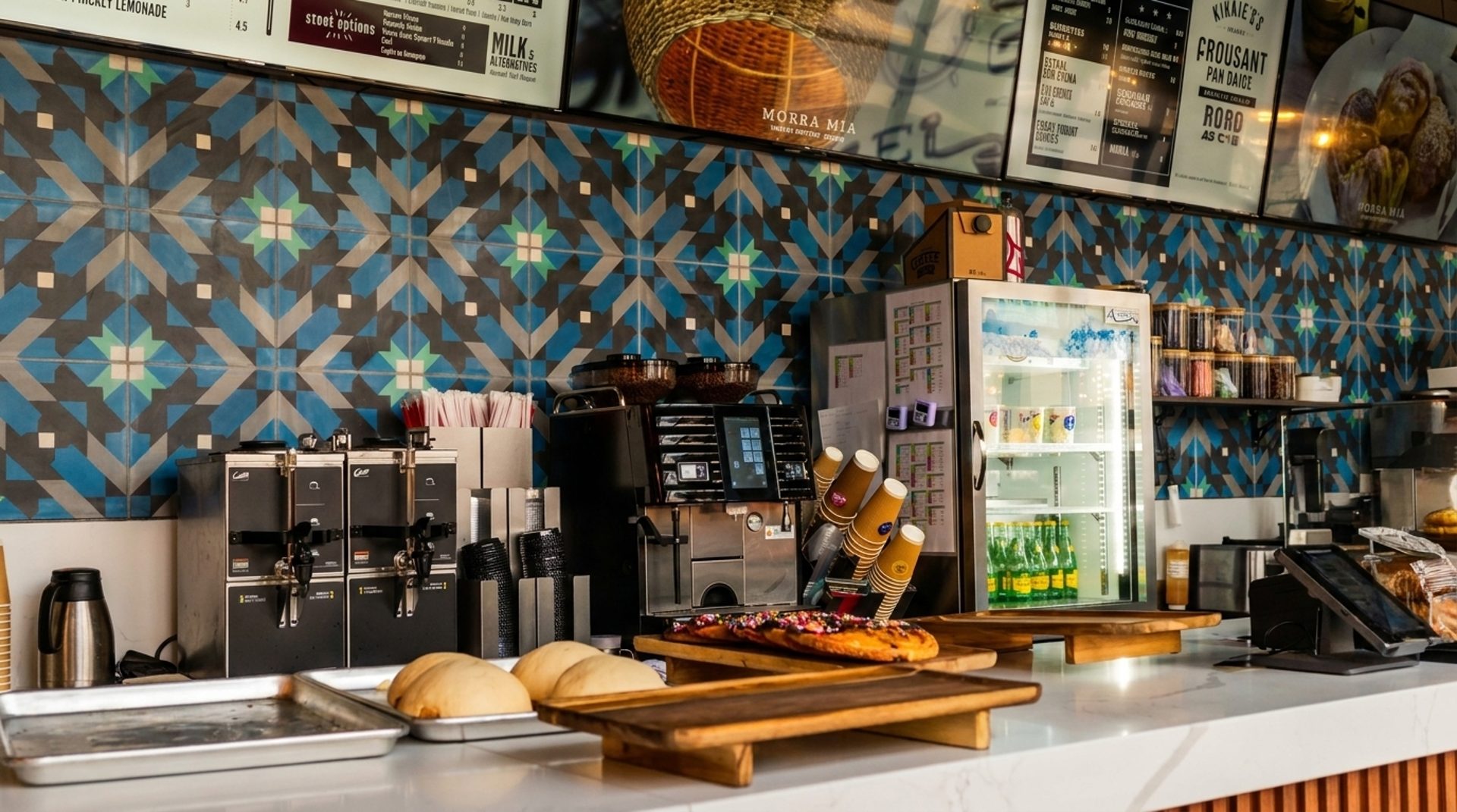 Inside Café de la Morra