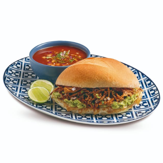 Torta de Birria.