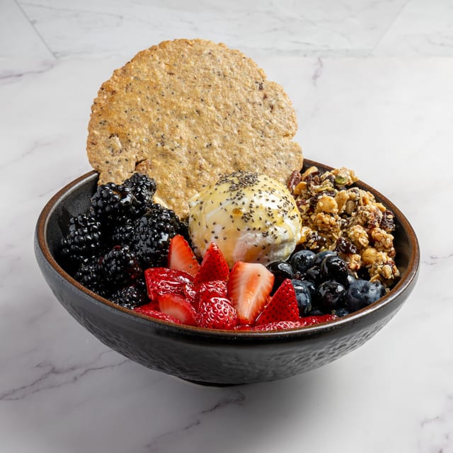 Greek Yogurt & Berries.