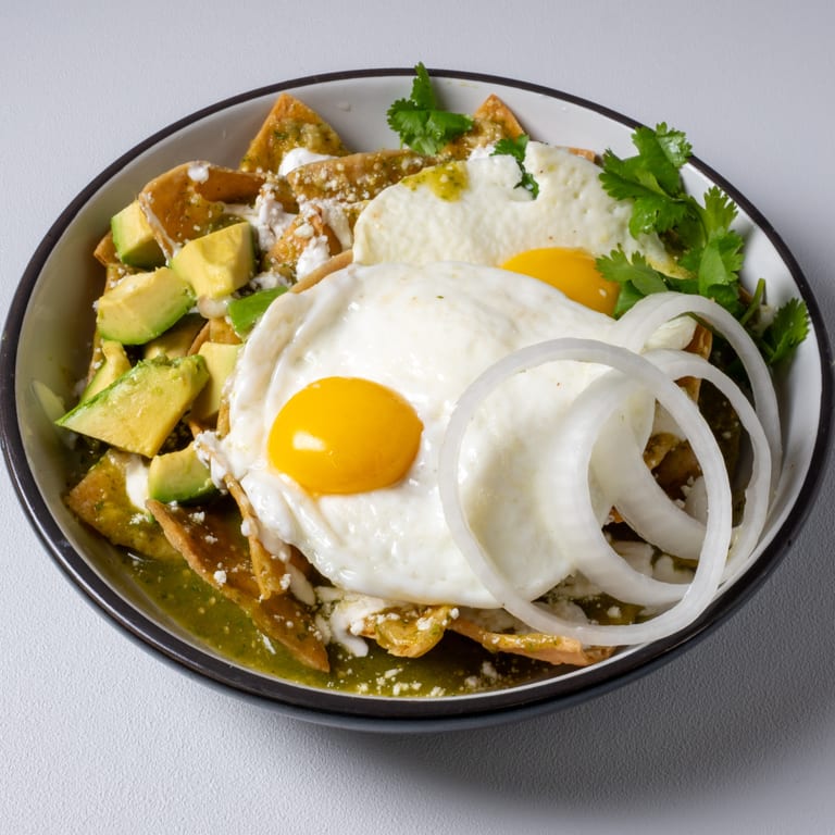 Delicious Chilaquiles Await You