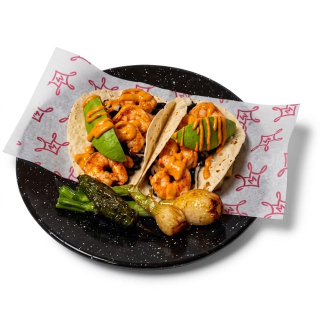Yoma Beach Shrimp Taco.