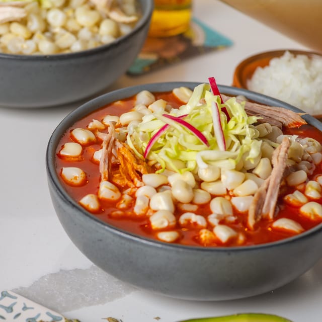 Pozole House Specialty.