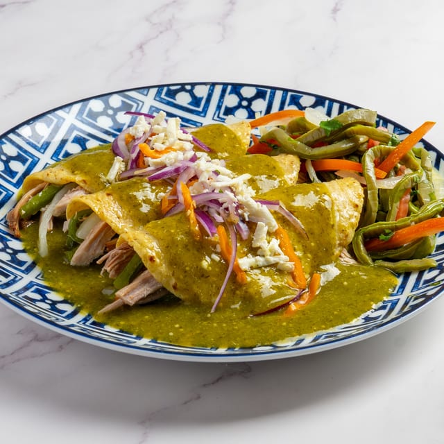 Enchiladas Ms. Piggy.